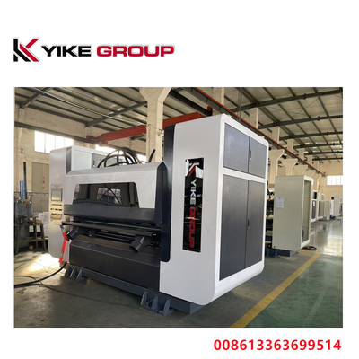 ความเร็ว 200m / นาที 2500MM YIKE GROUP BNC ประเภทอัตโนมัติประเภทกระดาษบาง Slitter Scorer ออนไลน์สําหรับสายการผลิตกระดาษกระบอก