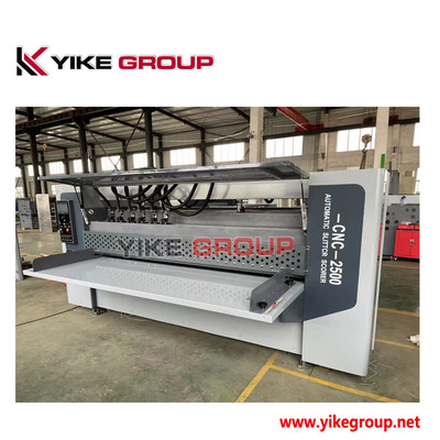 YIKE GROUP 2750MM CNC Servo Motor PLC Control เครื่องทําคะแนนเล็บบาง Slitter Scorer กับการสั่งเปลี่ยนอัตโนมัติ