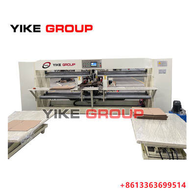 YK-2000 เครื่องเย็บครึ่งอัตโนมัติ กล่องกล่องกระดาษสองชิ้น ผลิตจากกลุ่ม Yike
