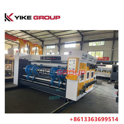 YIKE GROUP 1200X2600MM เครื่องฉีดโซ่ เครื่องพิมพ์ เครื่องปิดกล่องกล่อง