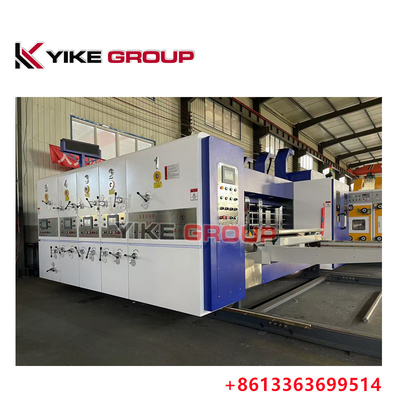 เครื่องพิมพ์เฟล็กโซ 4 สี YKHS-1426 พร้อม Slotter และ Die Cutting