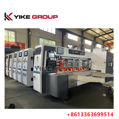 YIKE GROUP 1200X2400MM เครื่องพิมพ์ Flexo เครื่องปิดสําหรับการทํากล่องกล่อง