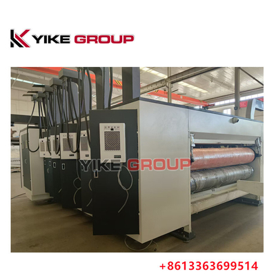 900x2200mm เครื่องพิมพ์ Flexo Slotter เครื่อง 150 ชิ้น / นาทีสำหรับการพิมพ์กล่องกระดาษแข็ง