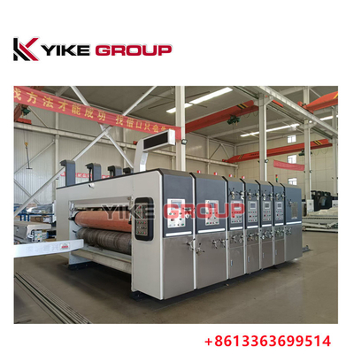 900x2200mm เครื่องพิมพ์ Flexo Slotter เครื่อง 150 ชิ้น / นาทีสำหรับการพิมพ์กล่องกระดาษแข็ง