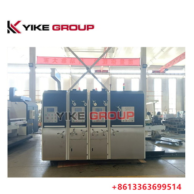 เครื่องพิมพ์ความเร็วสูง Flexo เครื่องสล็อตสําหรับกล่องกล่องการ์ตูน ผลิต 120-150 แผ่น / นาที