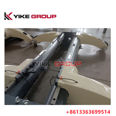 YK-1600 ZJ-V5B ไฮดรอลิกไร้หลอด Mill Roll Stand สําหรับเส้นกระดาษกระดาษกระดาษกระดาษ