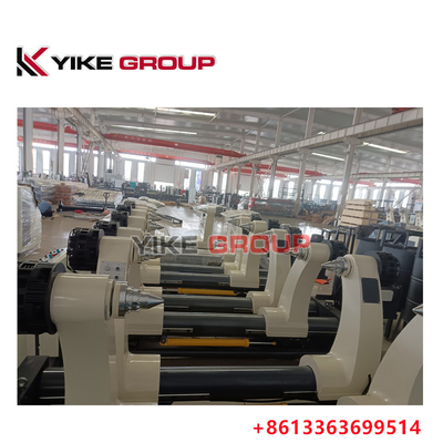 YK-1600 ZJ-V5B ไฮดรอลิกไร้หลอด Mill Roll Stand สําหรับเส้นกระดาษกระดาษกระดาษกระดาษ