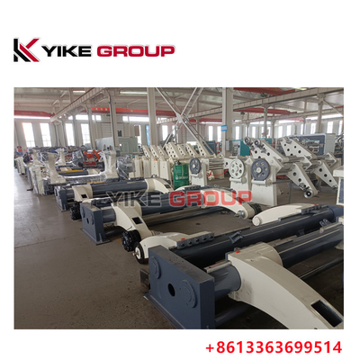 YK-1600 ZJ-V5B ไฮดรอลิกไร้หลอด Mill Roll Stand สําหรับเส้นกระดาษกระดาษกระดาษกระดาษ