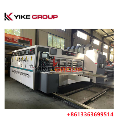 ความเร็วการออกแบบ 150pcs / MinYK-1425 อัตโนมัติ Flexo การพิมพ์ ตัด Die ด้วย slot มีด