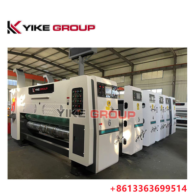 ความเร็วการออกแบบ 150pcs / MinYK-1425 อัตโนมัติ Flexo การพิมพ์ ตัด Die ด้วย slot มีด