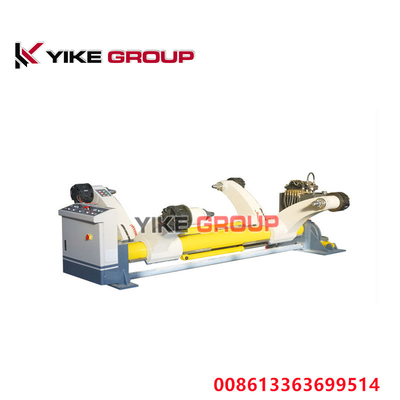 YIKE GROUP V6B 2200MM สแตนด์ม้วนโรงงานไฮดรอลิกไร้หลุมสําหรับสายการผลิตกระดาษกระบอก